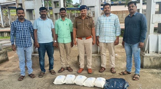लोंढा रेल्वे स्थानकावर पाच किलो गांजा जप्त; एकास अटक
